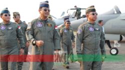 Panglima TNI Tinjau Kesiapan Alutsista Demo Udara HUT Ke-81 RI