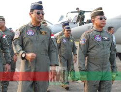 Panglima TNI Tinjau Kesiapan Alutsista Demo Udara HUT Ke-81 RI